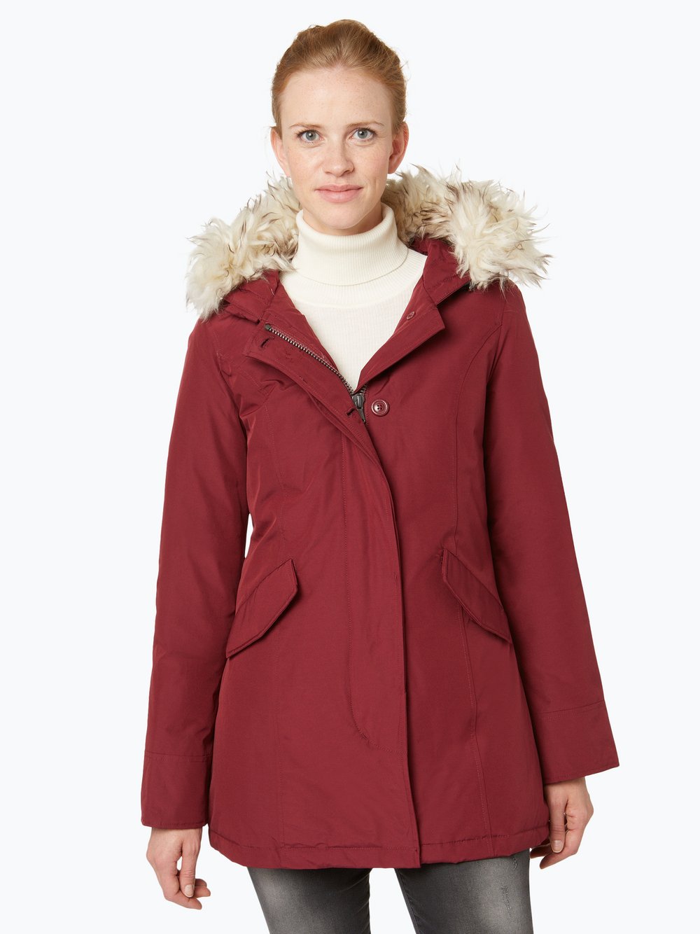 Canadian Classic Damen Daunenjacke - Fundy Bay Sheepskin rot uni ... Canadian Classic Damen Daunenjacke - Fundy Bay Sheepskin-0