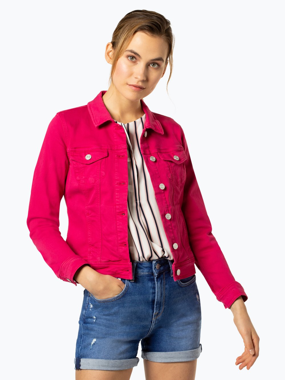 comma casual identity jeans jacke kurz comma casual identity jeans jacke kurz