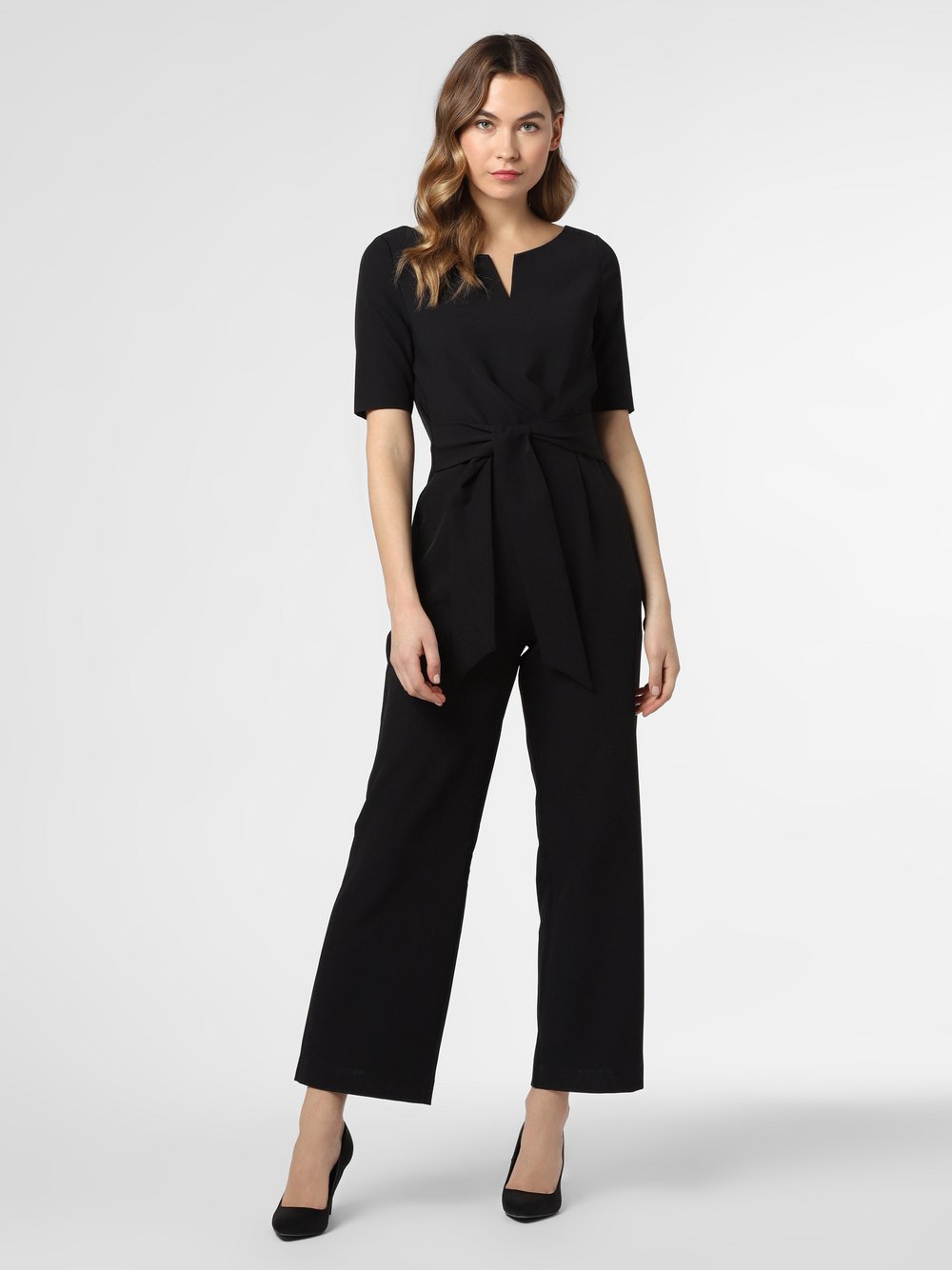 jumpsuit schwarz comma