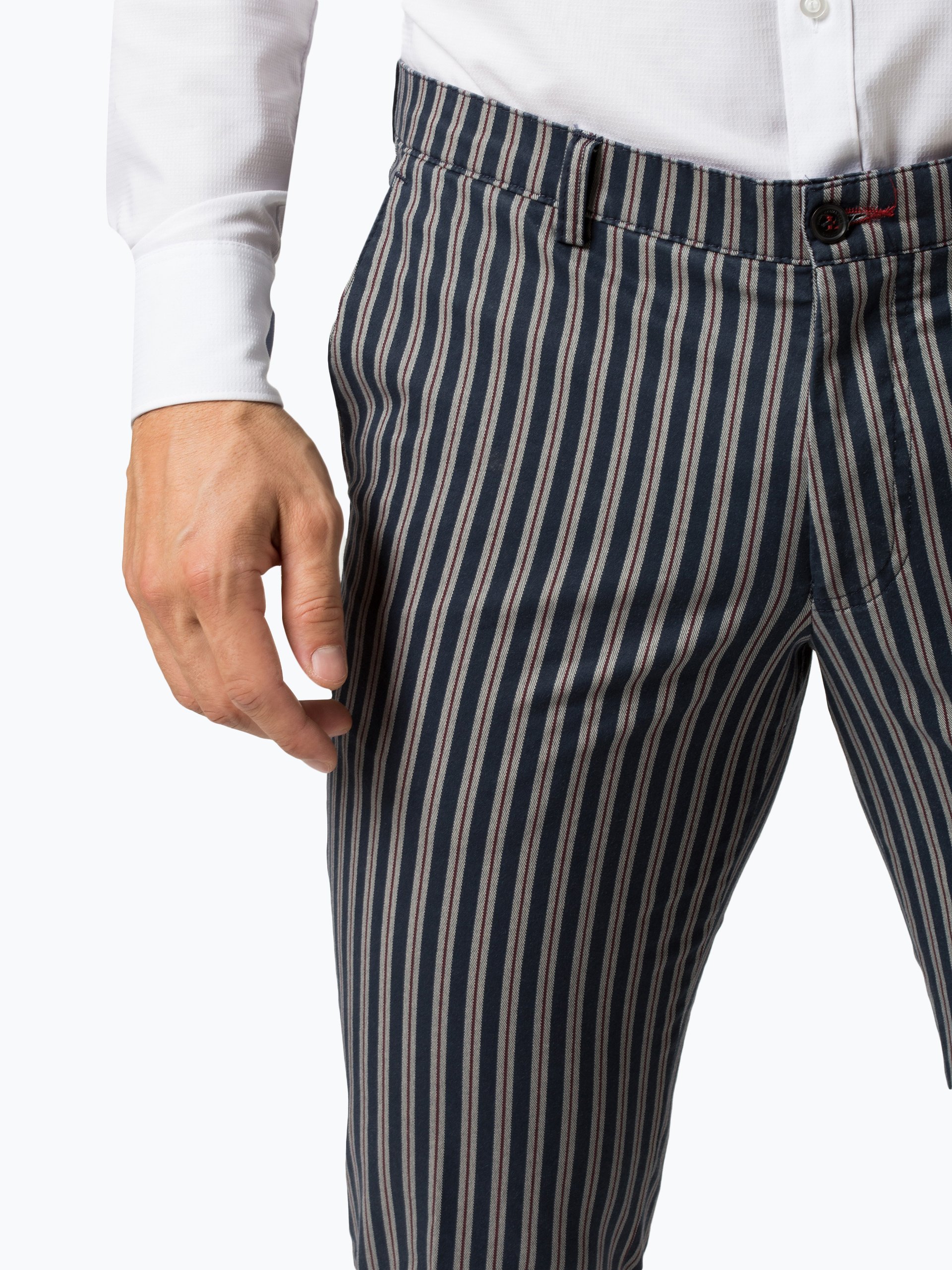 herren gestreifte hose