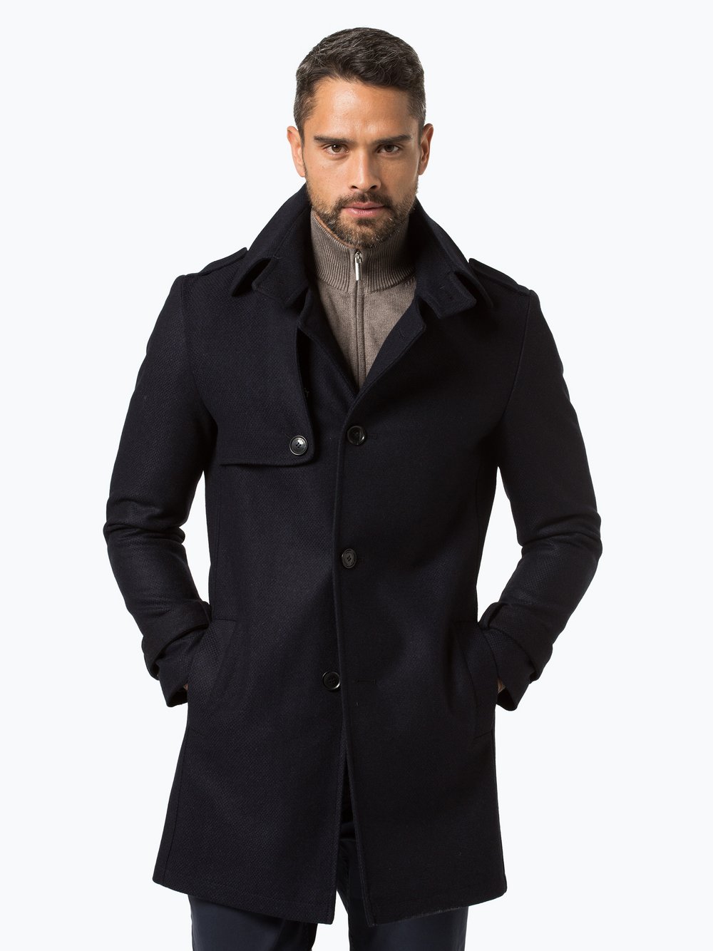 Finshley & Harding London Płaszcz męski kup online Finshley & Harding Płaszcz męski kup online | VANGRAAF.COM