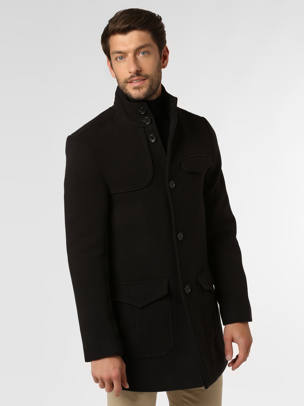 Finshley & Harding Płaszcz męski kup online | VANGRAAF.COM Finshley & Harding Płaszcz męski kup online | VANGRAAF.COM
