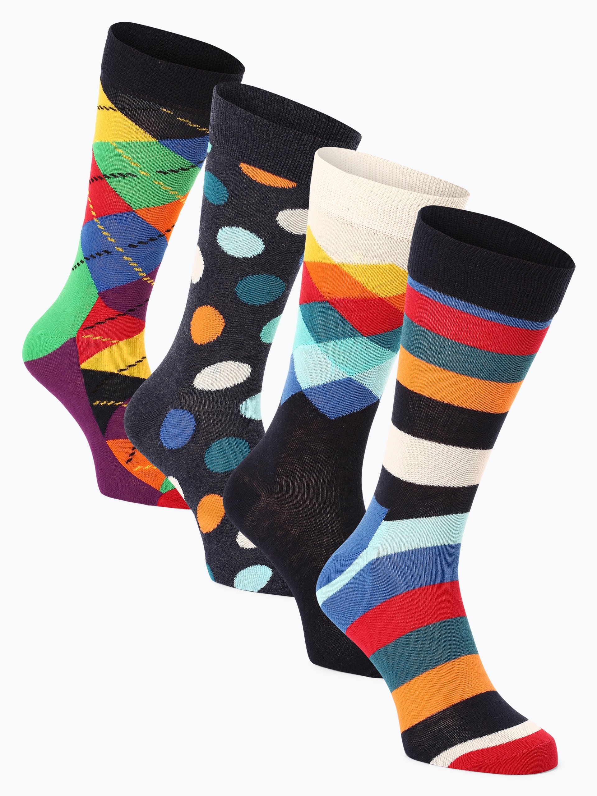 Happy Socks Herren Socken im 4er-Pack online kaufen | VANGRAAF.COM