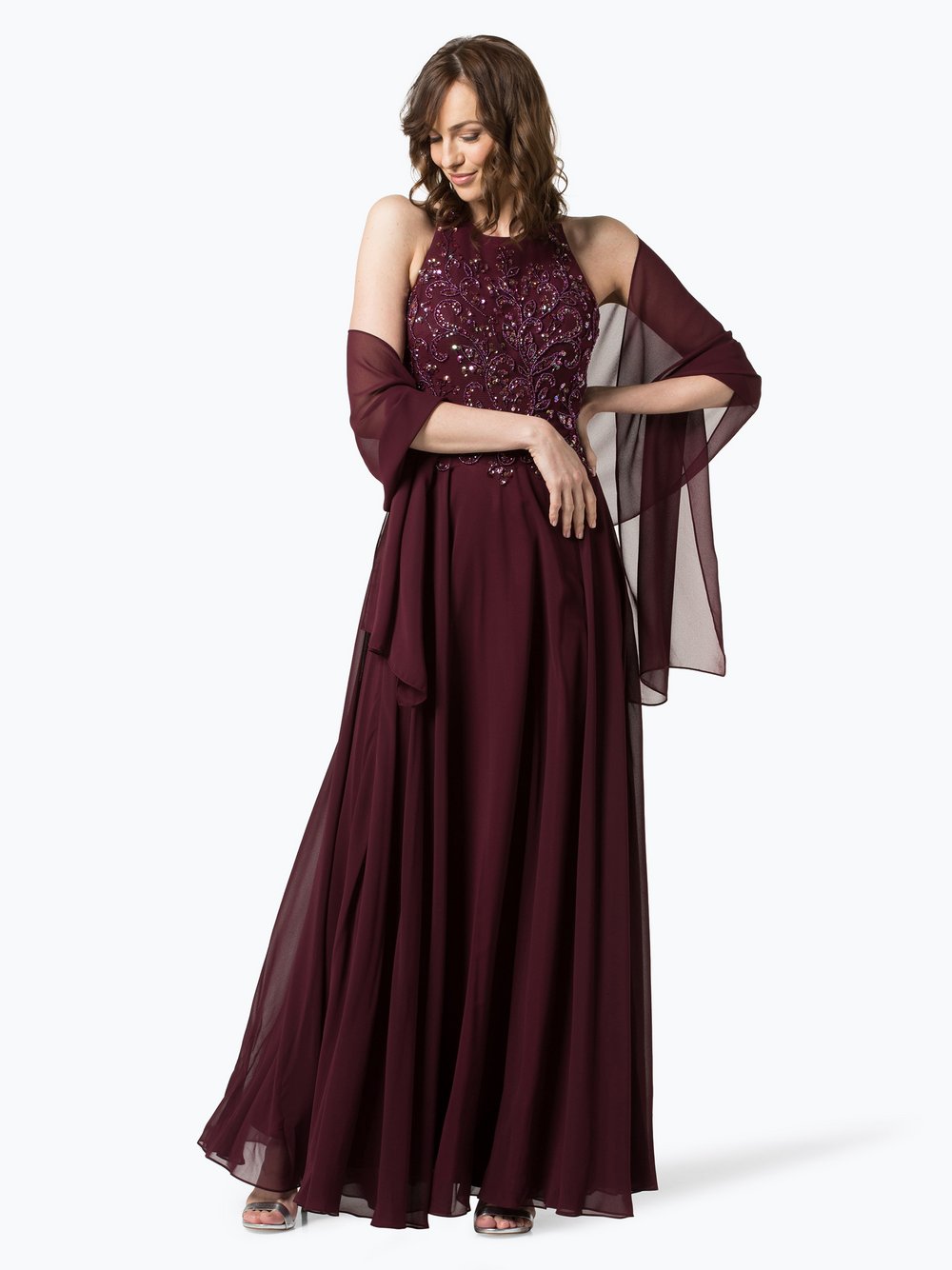 Luxuar Fashion Damen Abendkleid mit Stola online kaufen VANGRAAF.COM Luxuar Fashion Damen Abendkleid mit Stola online kaufen VANGRAAF.COM
