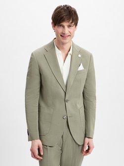 męska kurtka modułowa z zawartością lnu - Brick