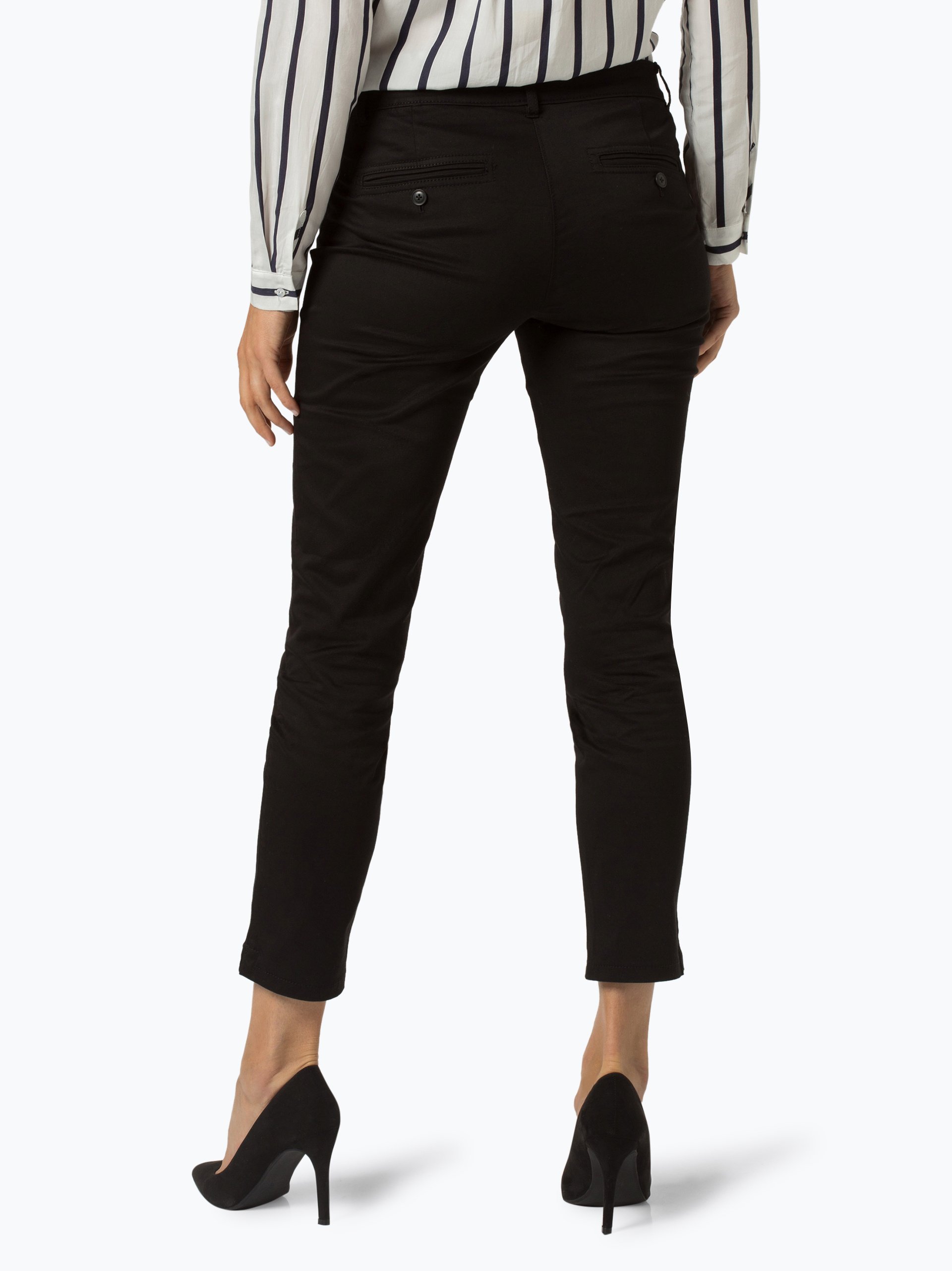 marco polo schwarze hose damen