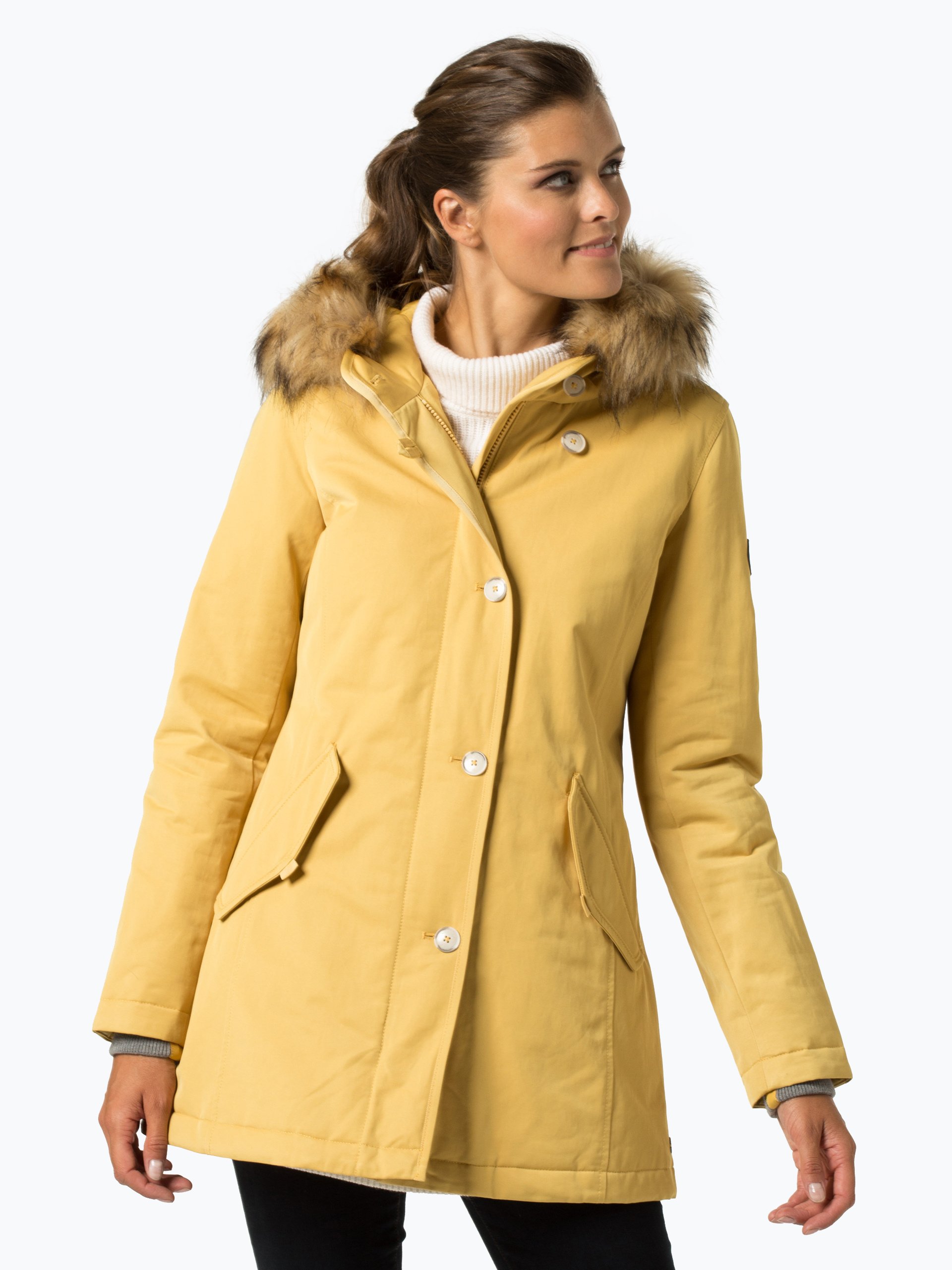 Marc OPolo Damen Jacke gelb uni online kaufen  VANGRAAF.COM