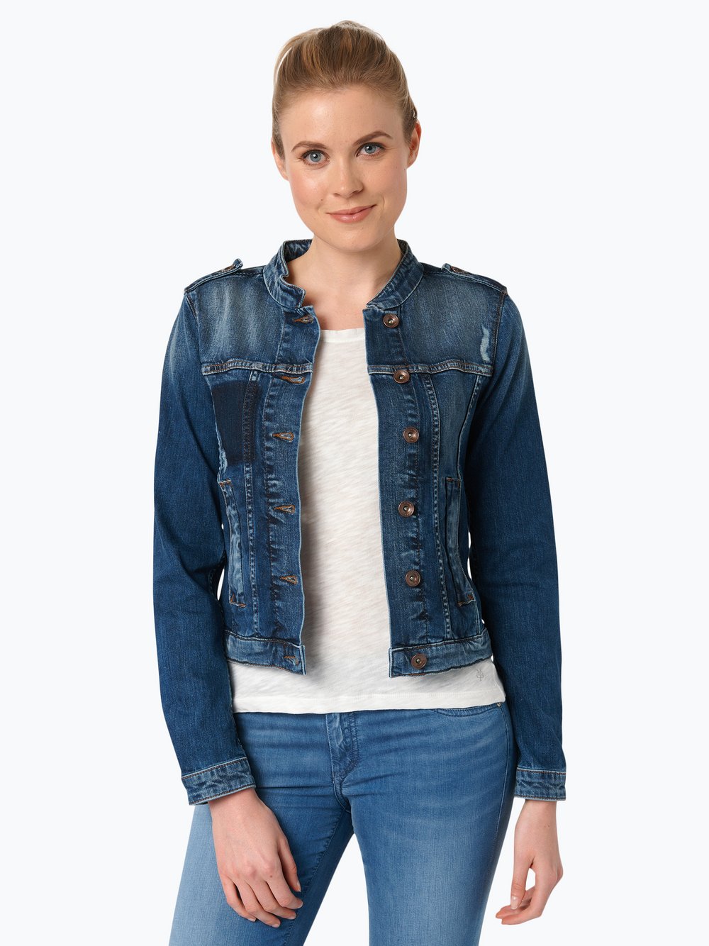Marc O'Polo Denim Damska kurtka jeansowa kup online kurtka jeansowa marco polo