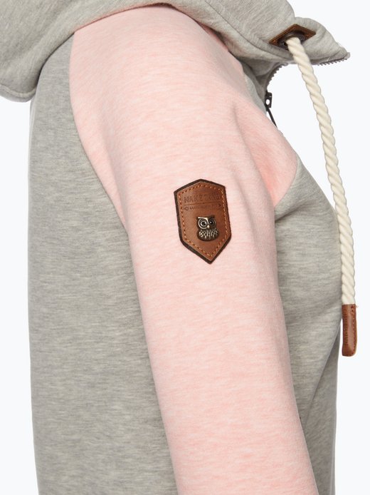 Naketano Damen Sweatjacke Preiselbeeren Camembert II Naketano Damen Sweatjacke Preiselbeeren Camembert II