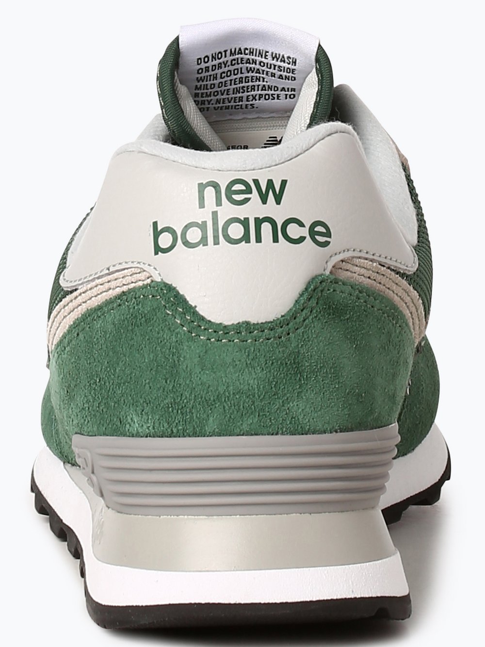 new balance leder herren green