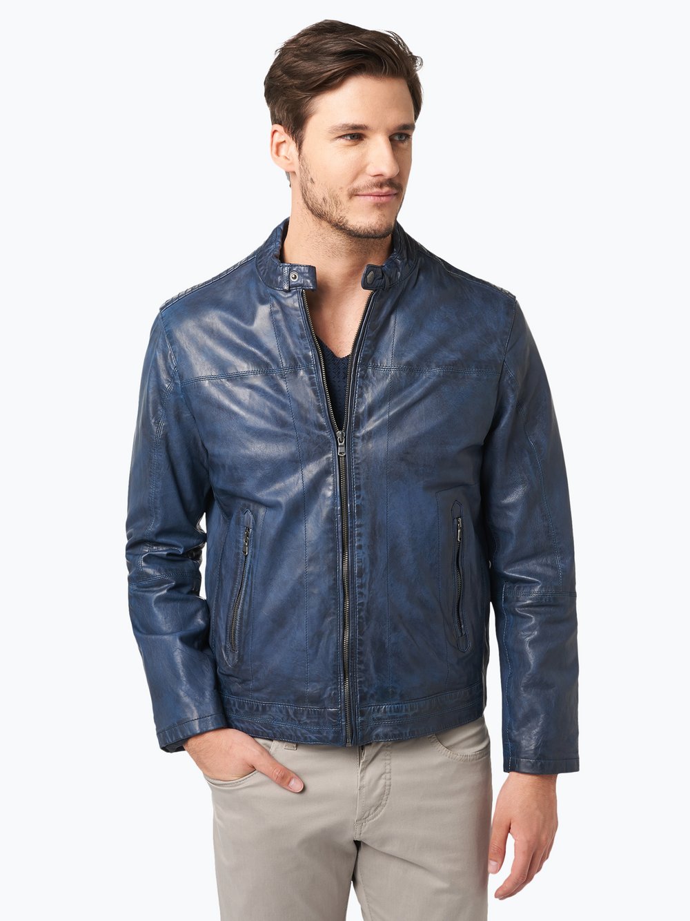 Nils Sundström Herren Lederjacke online kaufen | PEEK UND Ted Baker Lederjacke Herren Bekleidung Jacken Lederjacken