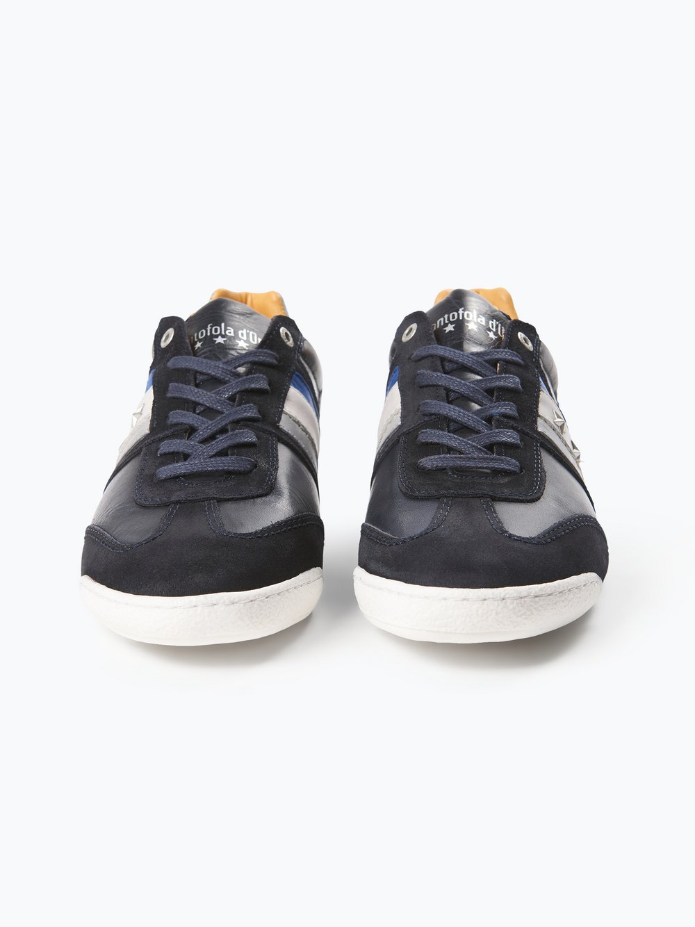 Pantofola d'Oro Herren Sneaker aus Leder Imola online Pantofola d`Oro Herren Sneaker aus Leder Imola weiß uni