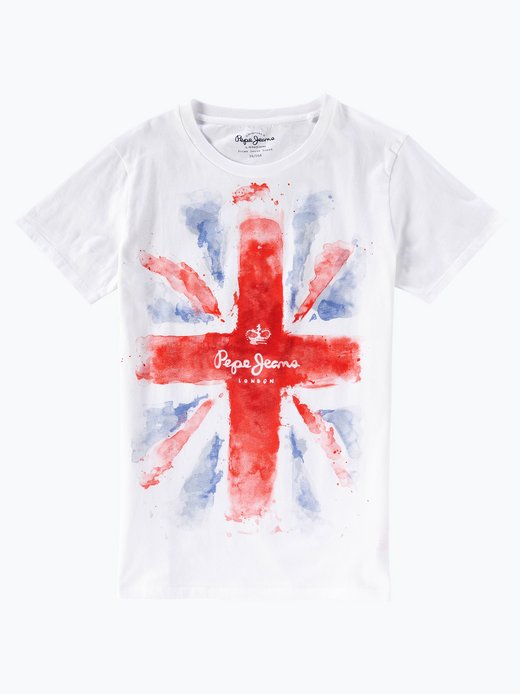 pepe jeans t shirt jungen union jack pepe jeans t shirt jungen union jack