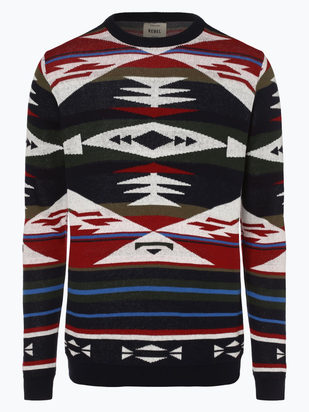 Redefined Rebel Sweter męski – Miller kup online GS czerwony Redefined Rebel Sweter męski – Miller kup online GS czerwony