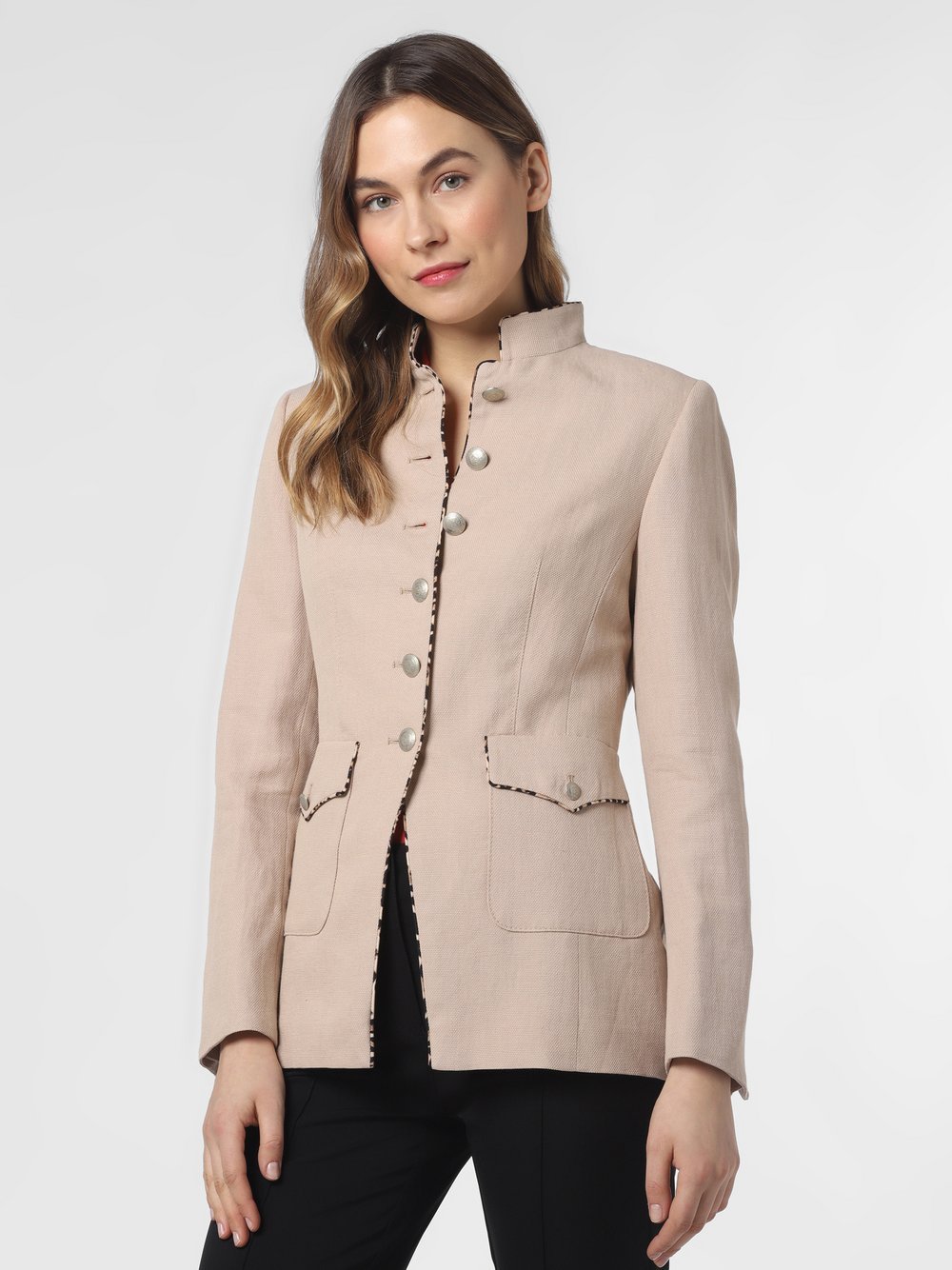 Rofa Damen Blazer Mit Leinen Anteil Online Kaufen Peek Und Cloppenburg De