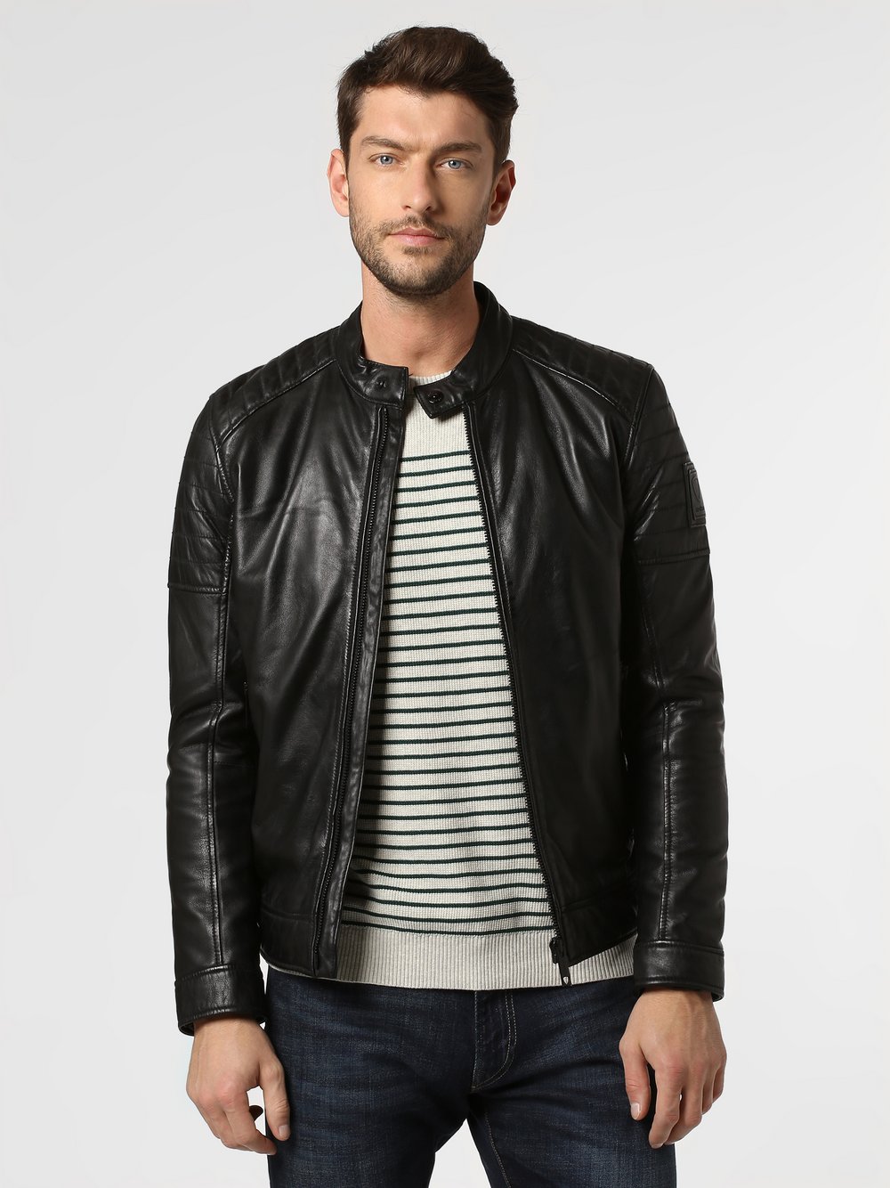 Strellson Herren Lederjacke Derry online kaufen | VANGRAAF.COM Ted Baker Lederjacke Herren Bekleidung Jacken Lederjacken
