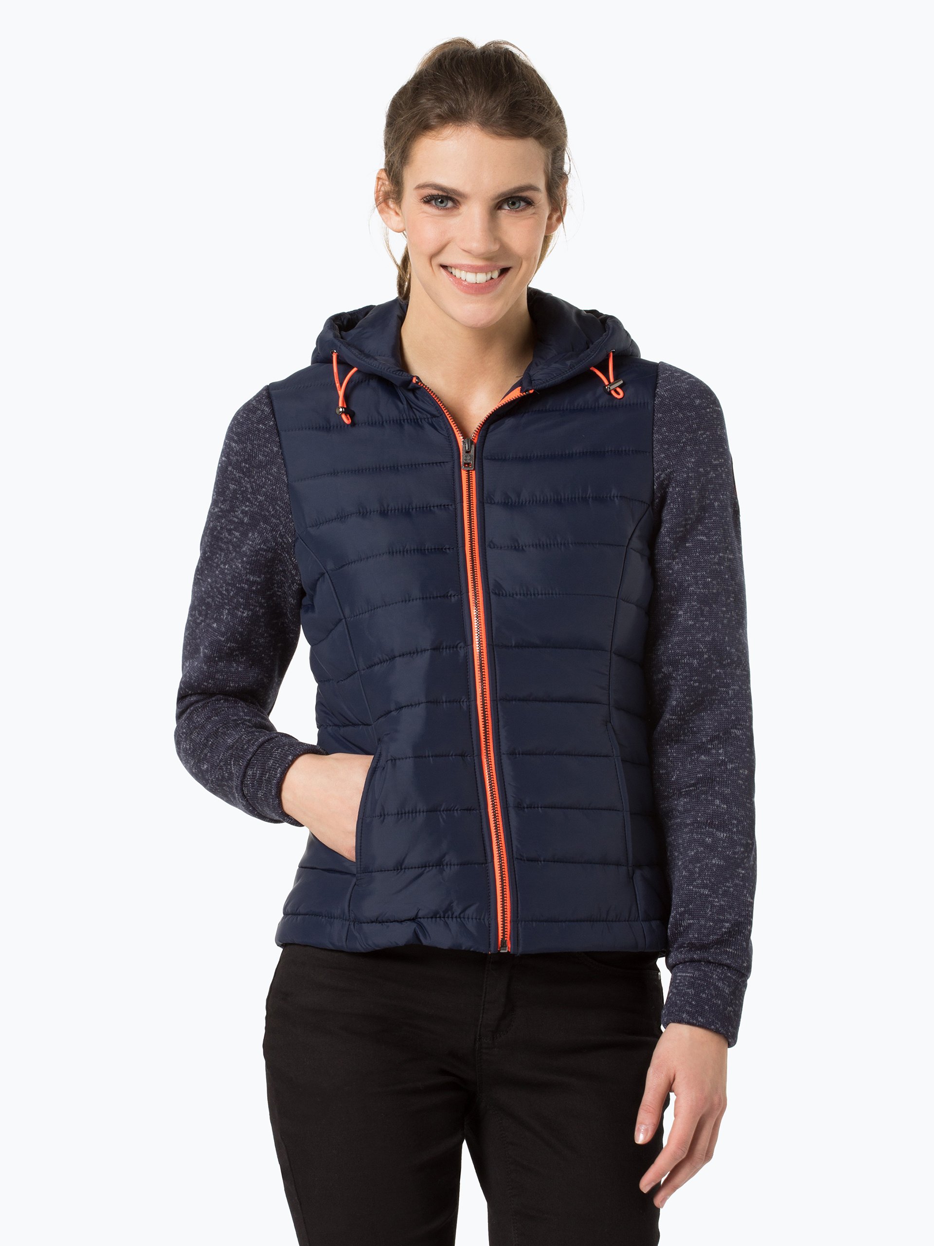 Superdry Damen Jacke marine koralle uni online kaufen  PEEKUNDCLOPPENBURG.DE