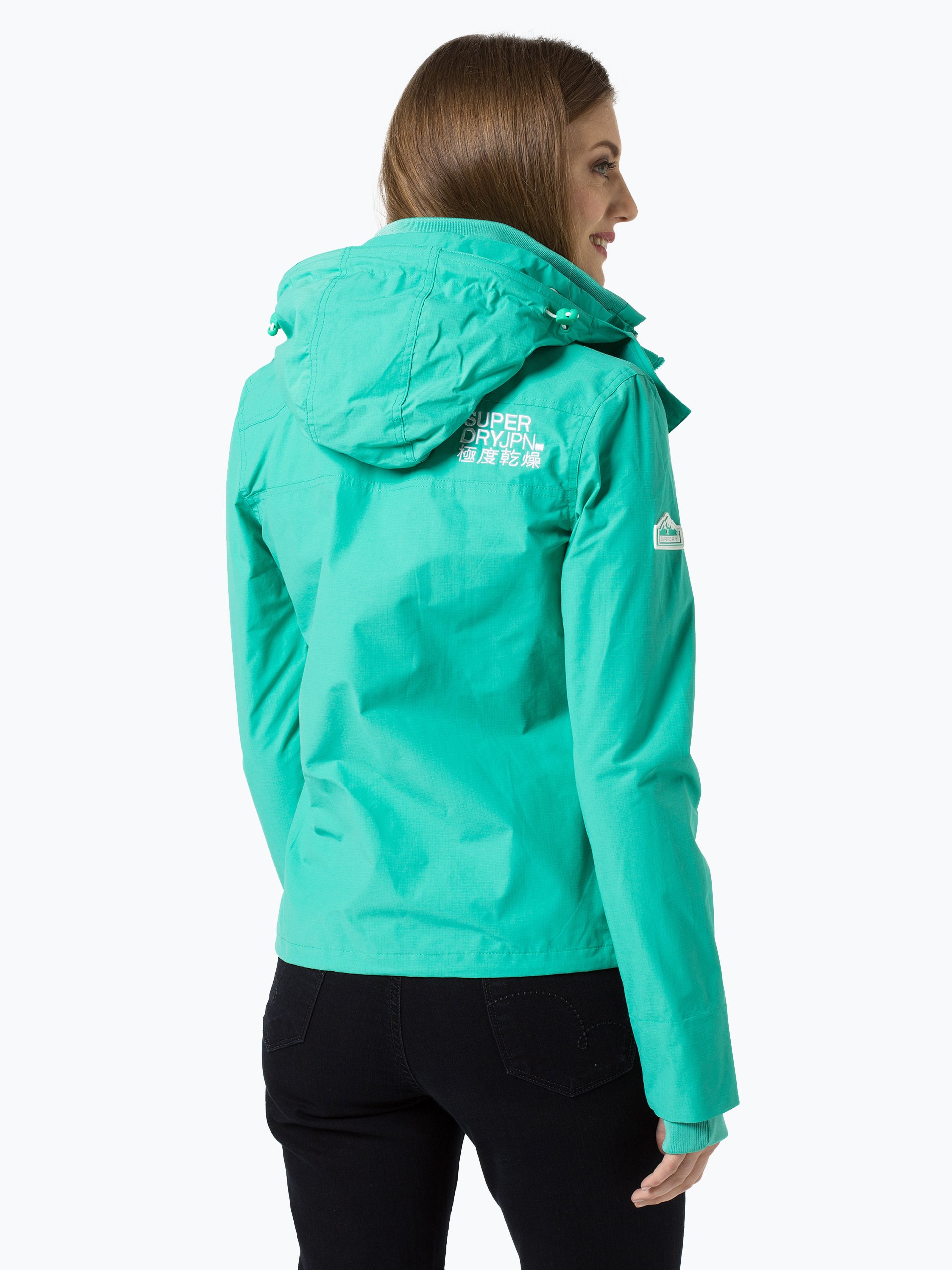 Superdry Damen Jacke smaragd uni online kaufen  PEEKUNDCLOPPENBURG.DE