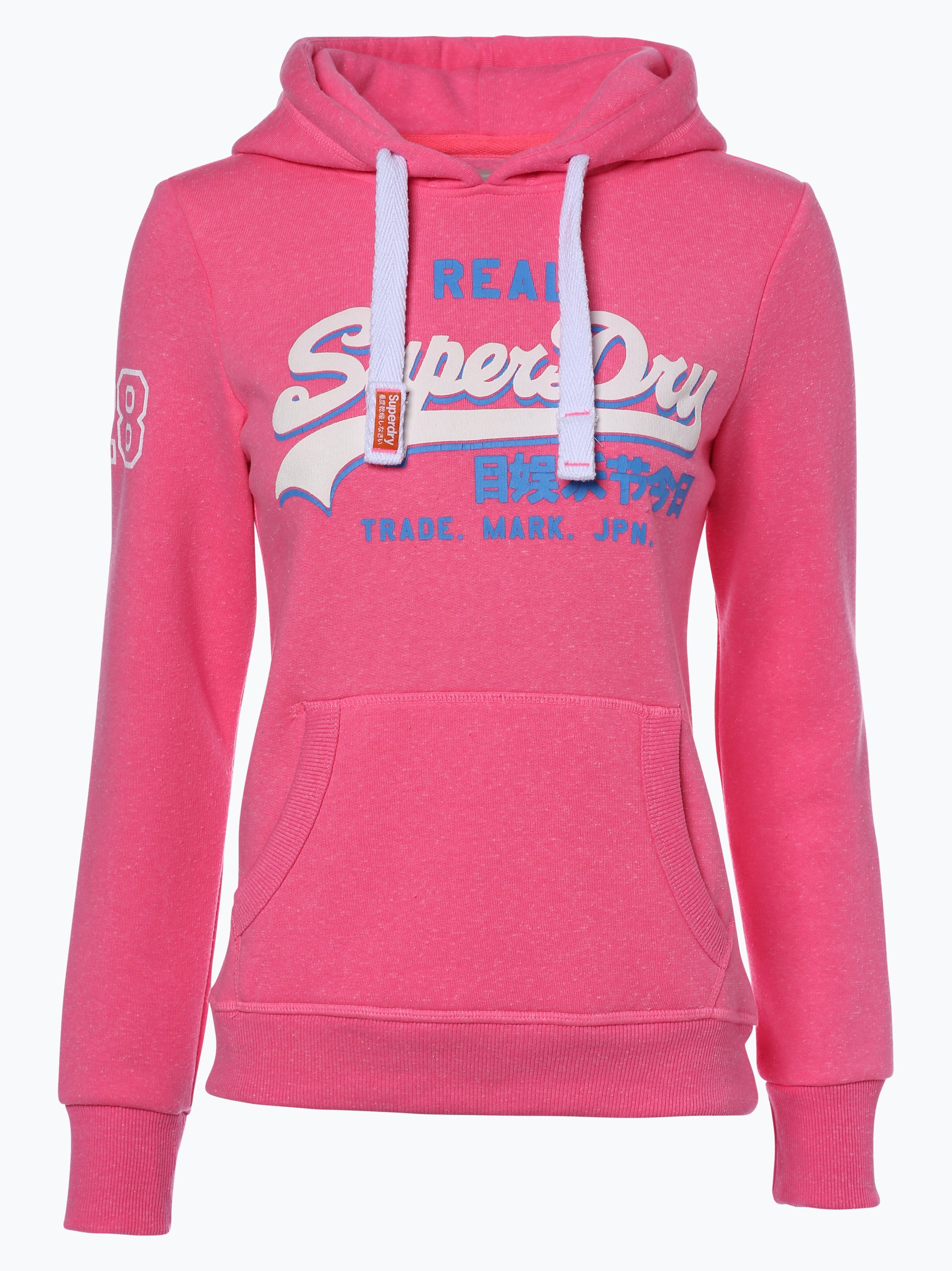 Superdry Damen Sweatshirt pink uni online kaufen  PEEKUNDCLOPPENBURG.DE