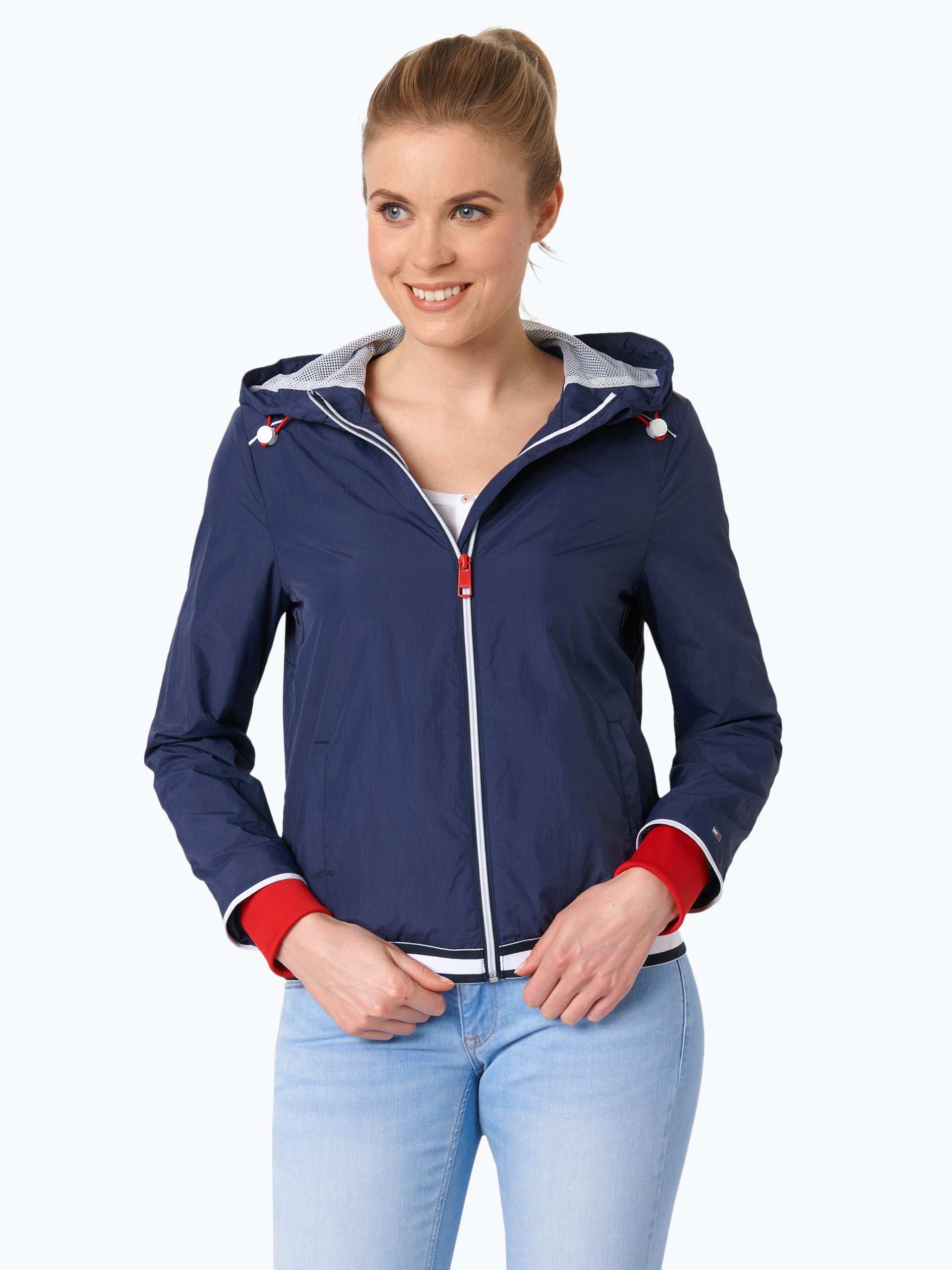 Tommy Hilfiger Damen Jacke  Romana marine uni online kaufen  VANGRAAF.COM