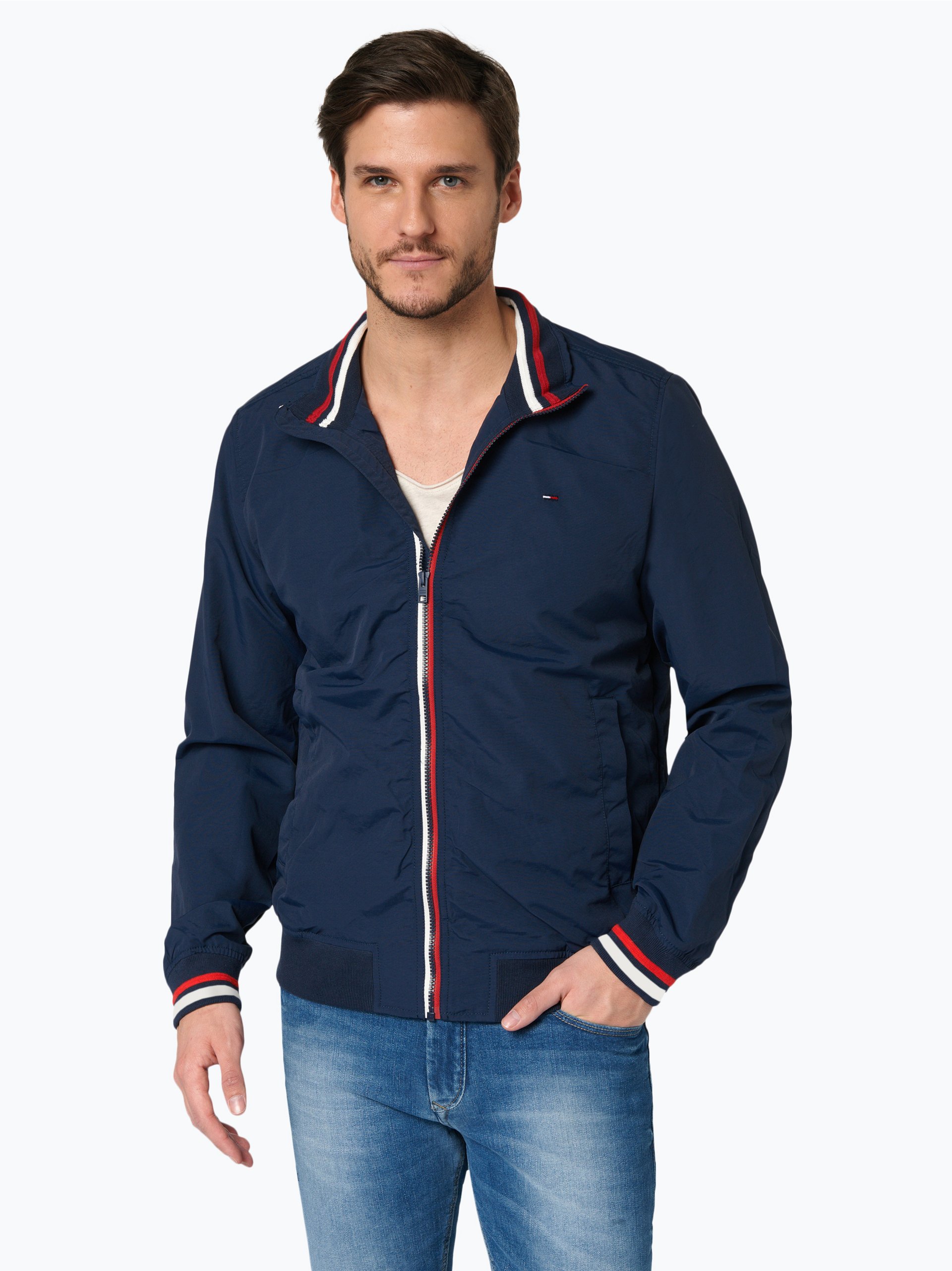 Tommy Jeans Herren Jacke marine uni online kaufen  PEEKUNDCLOPPENBURG.DE