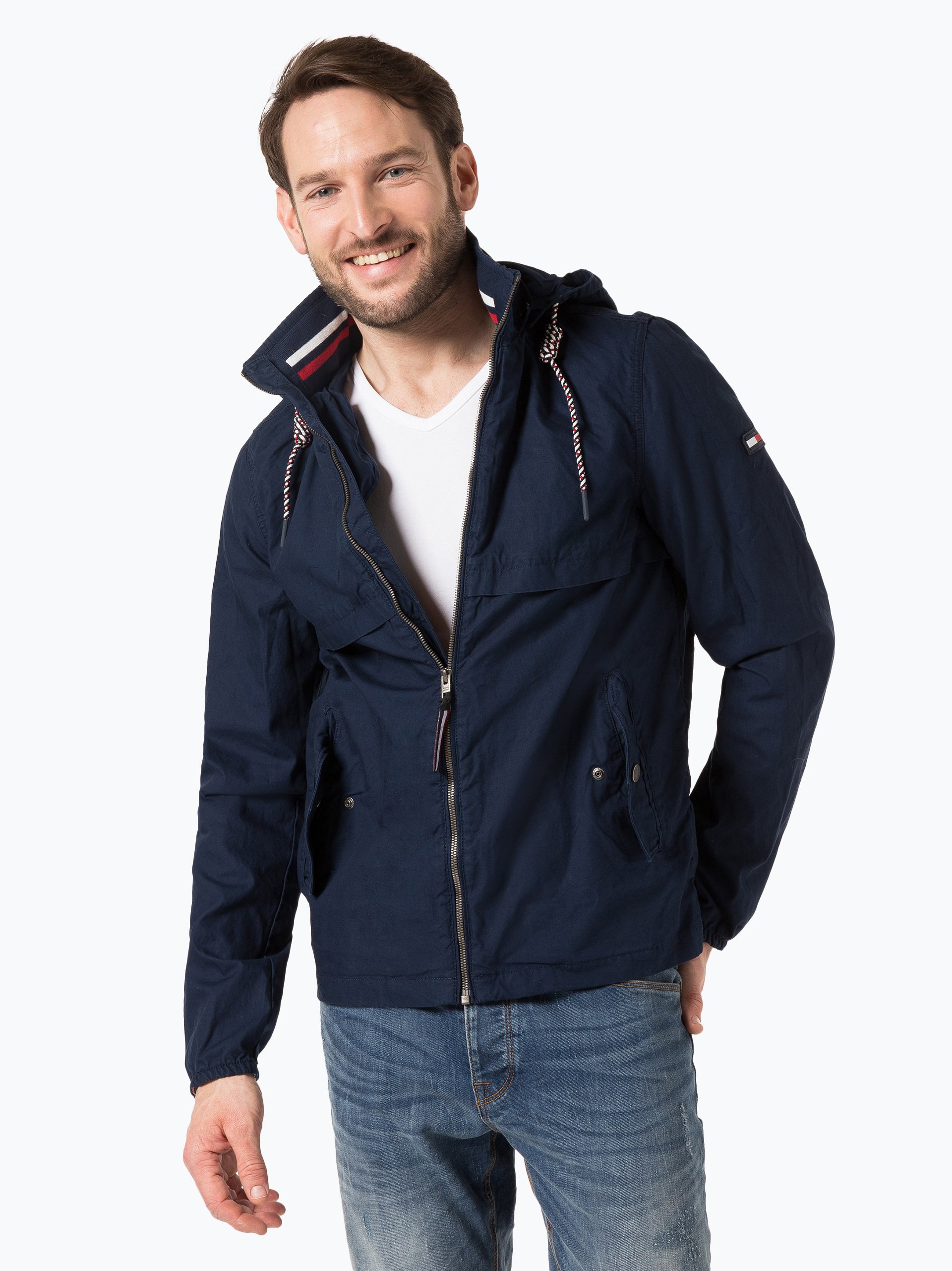 Tommy Jeans Herren Jacke marine uni online kaufen  PEEKUNDCLOPPENBURG.DE